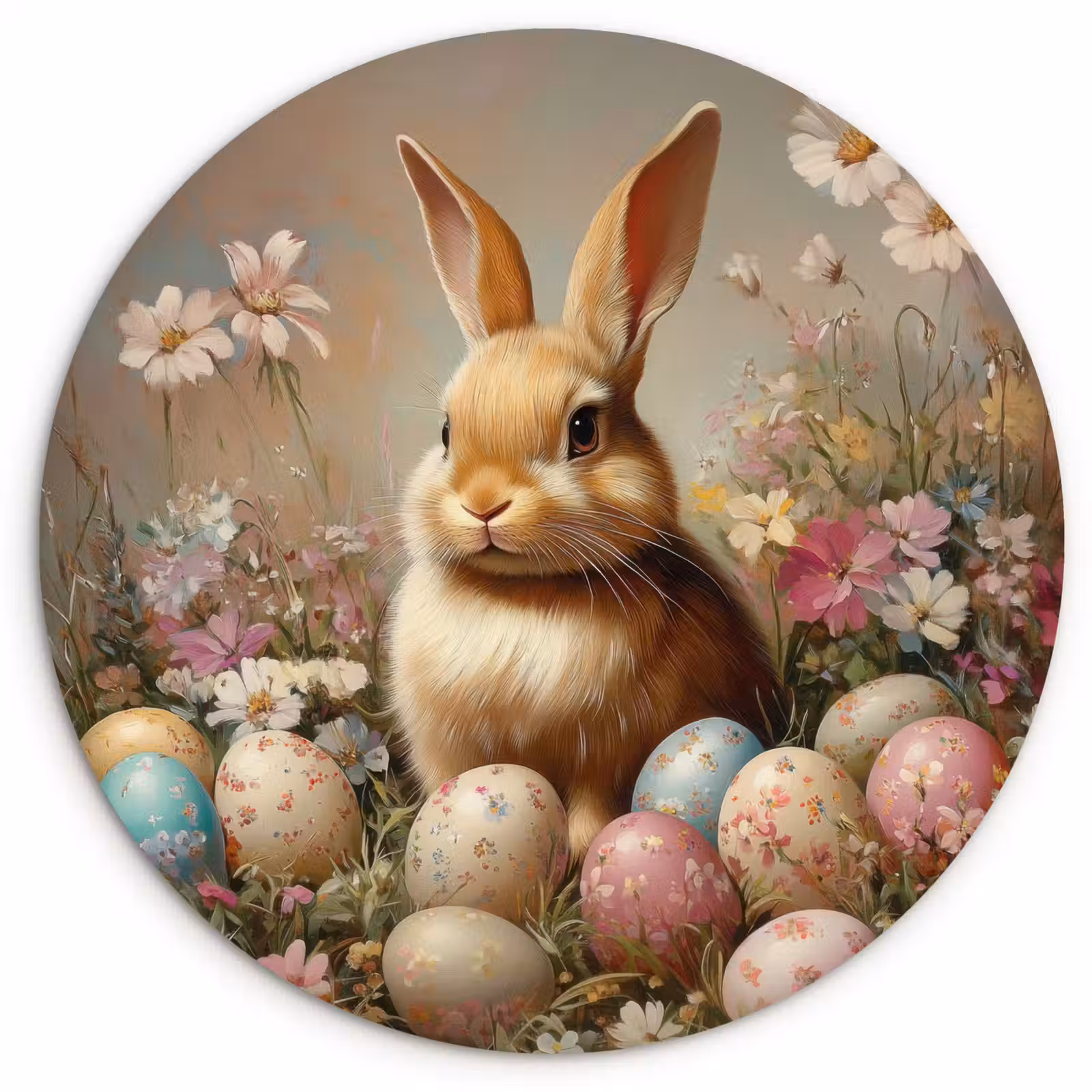 Muurcirkel - Paashaas - Lente - Paaseieren — 1