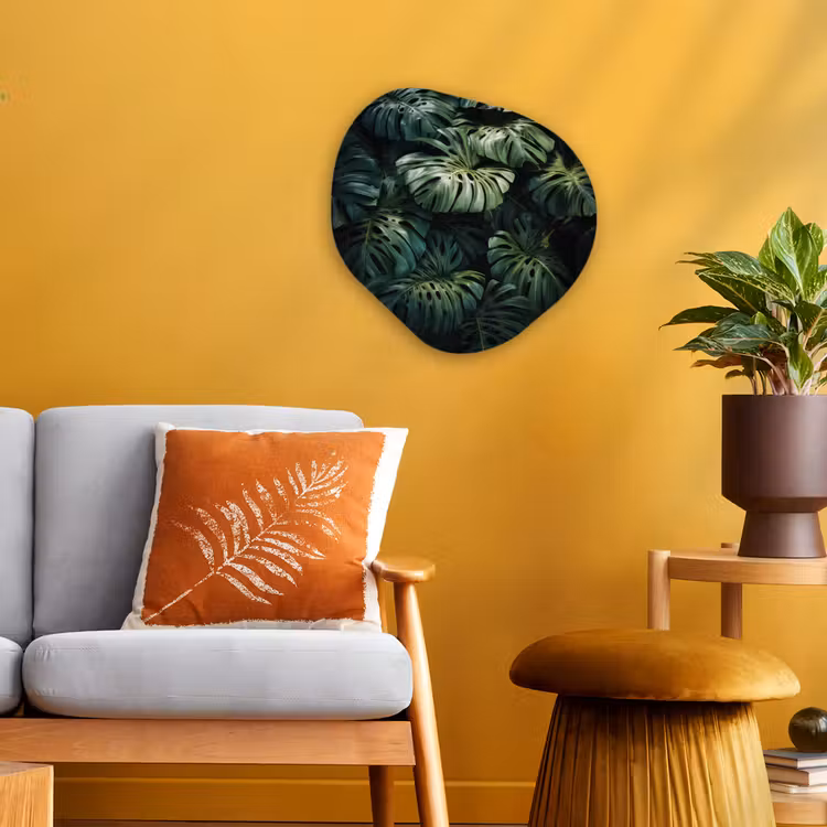 Organisch schilderij – Plant - Monstera - Lichtinval — 3