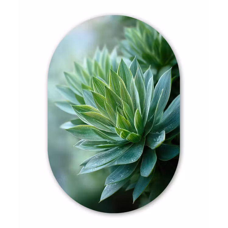 Muurovaal - Blad - Plant - Groen - Textuur — 3