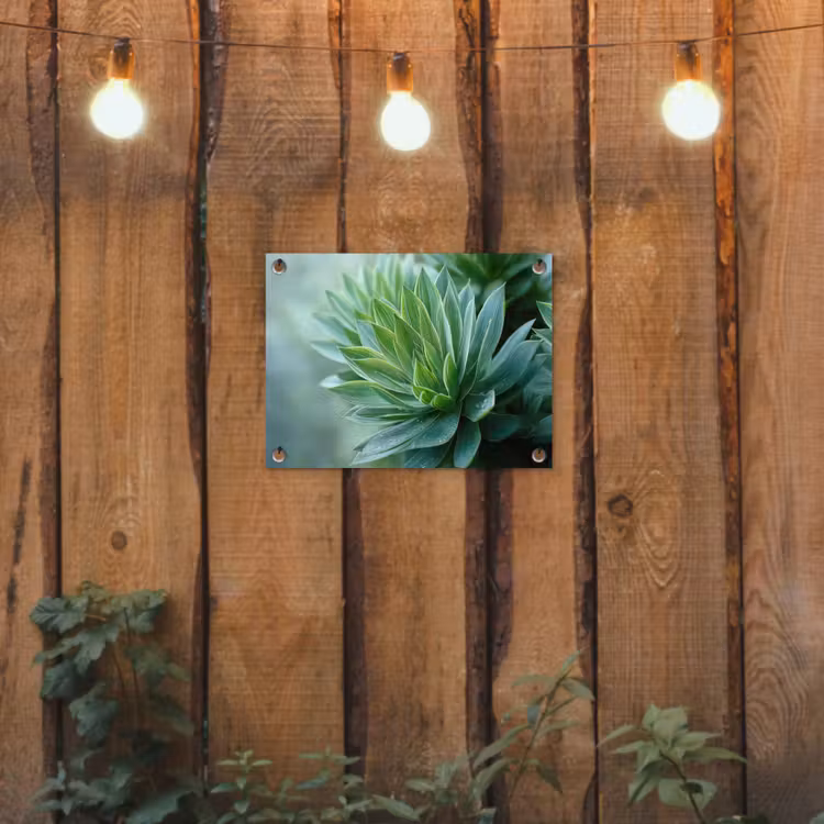 Tuinposter - Blad - Plant - Groen - Textuur — 2