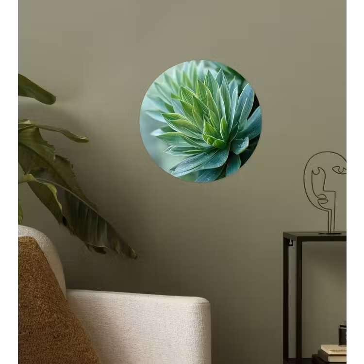 Behangcirkel - Blad - Plant - Groen - Textuur — 3
