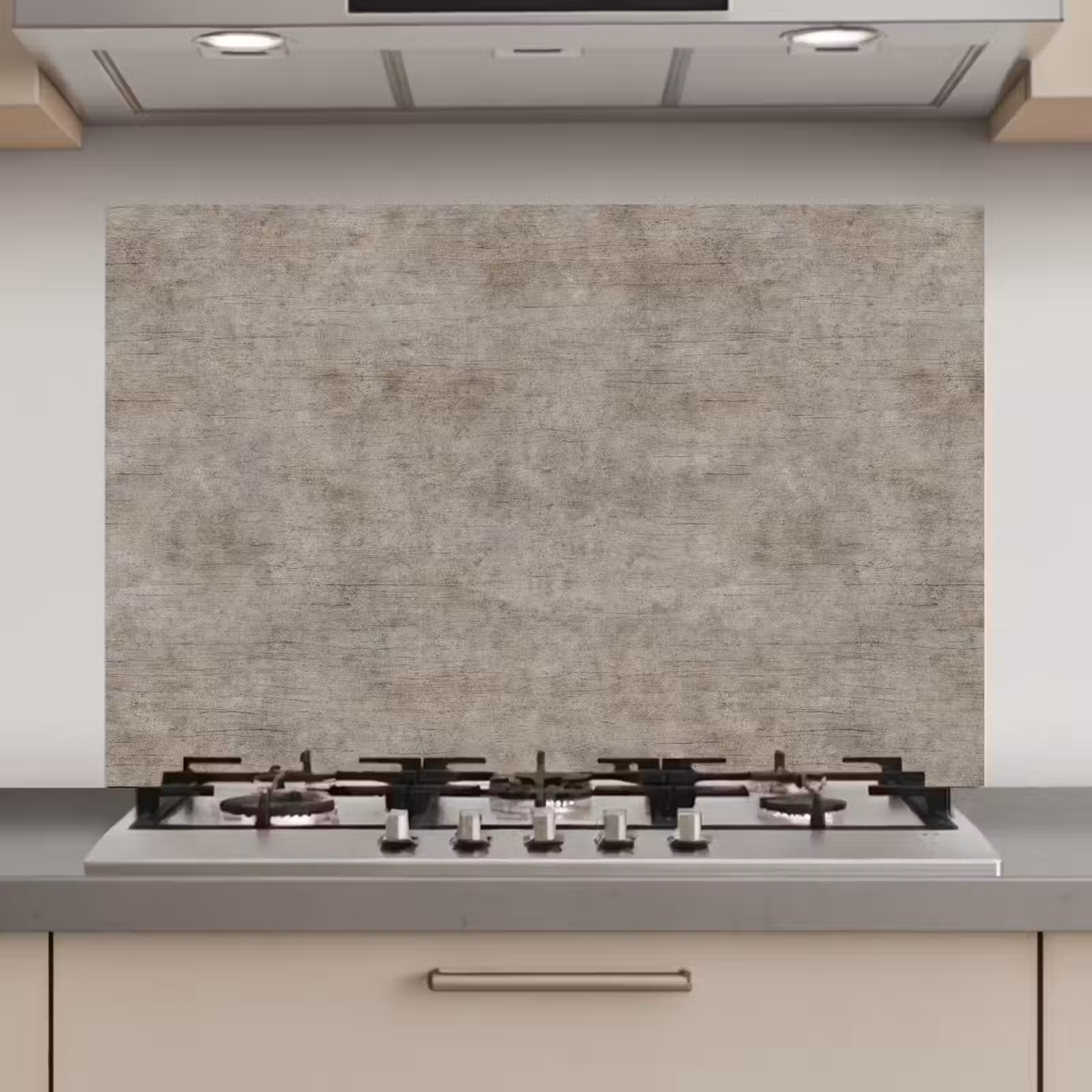 Spatscherm keuken - Retro - Beton - Patroon — 1