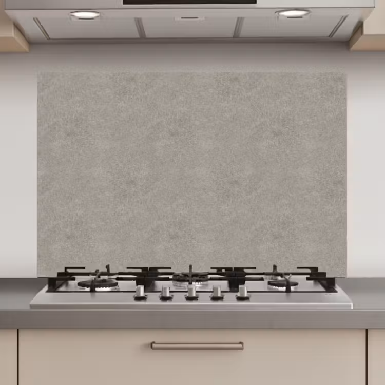 Spatscherm keuken - Beton - Grijs - Patronen - Industrieel — 1