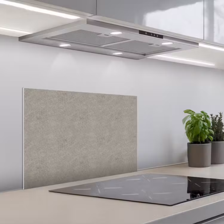Spatscherm keuken - Beton - Grijs - Patronen - Industrieel — 5