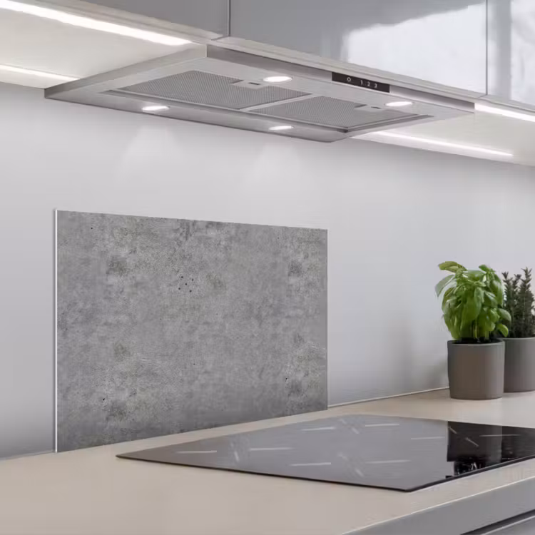 Spatscherm keuken - Beton - Industrieel - Patronen — 5
