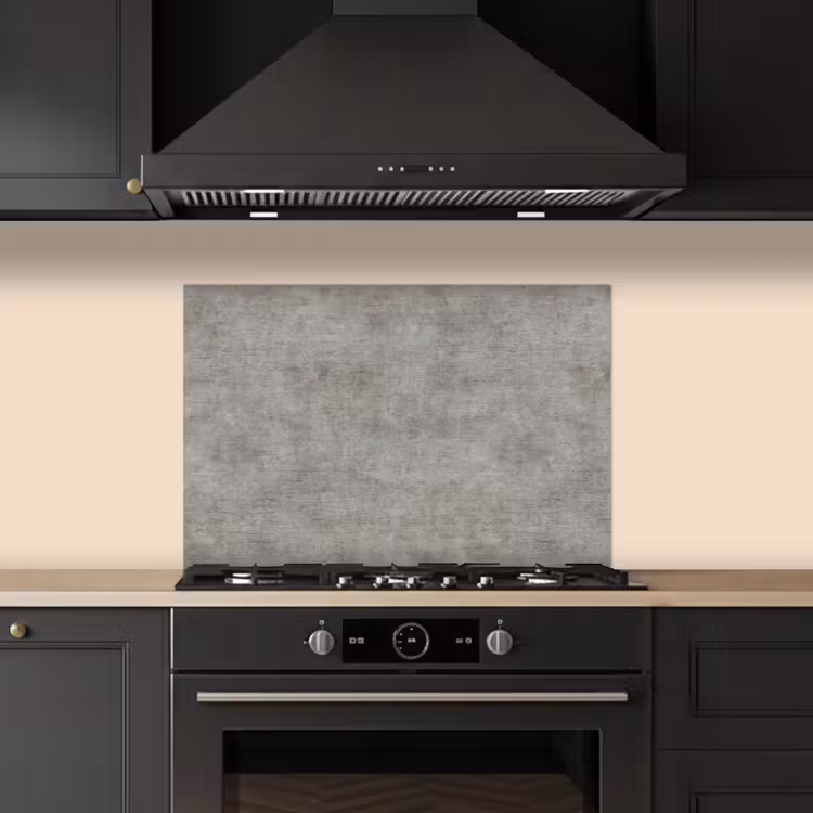 Spatscherm keuken - Beton - Muur - Patronen — 2