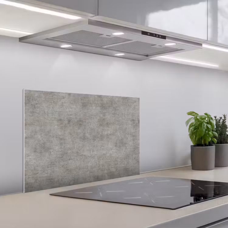 Spatscherm keuken - Beton - Muur - Patronen — 5