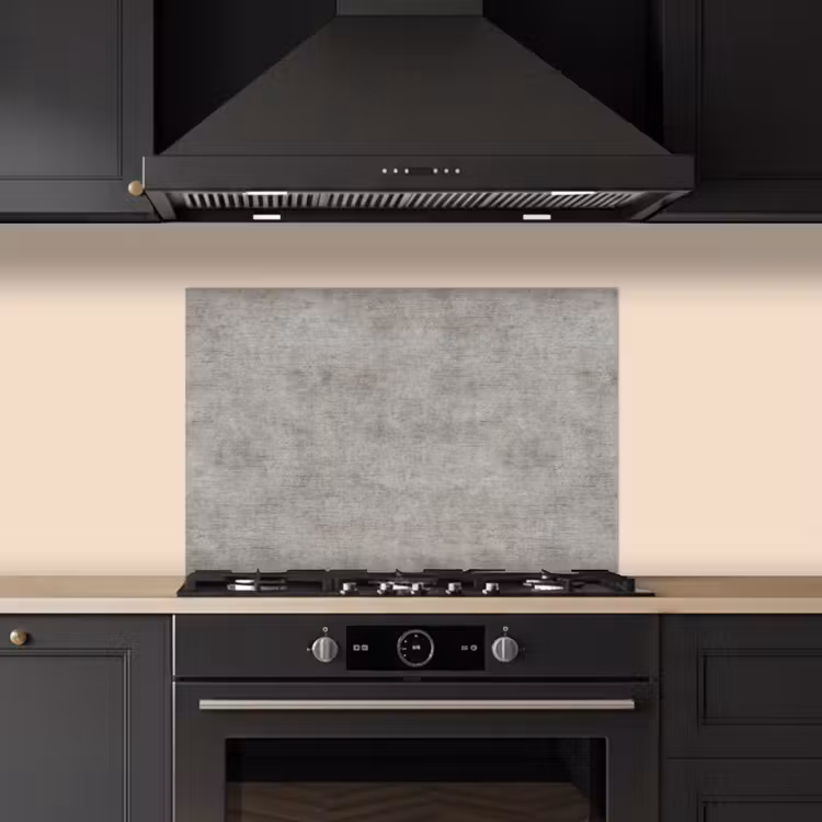 Spatscherm keuken - Beton - Oud - Grijs - Patronen — 2