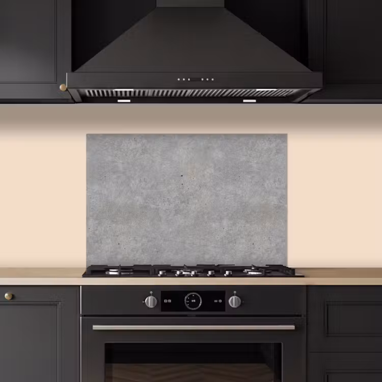 Spatscherm keuken - Beton - Patronen - Industrieel — 2