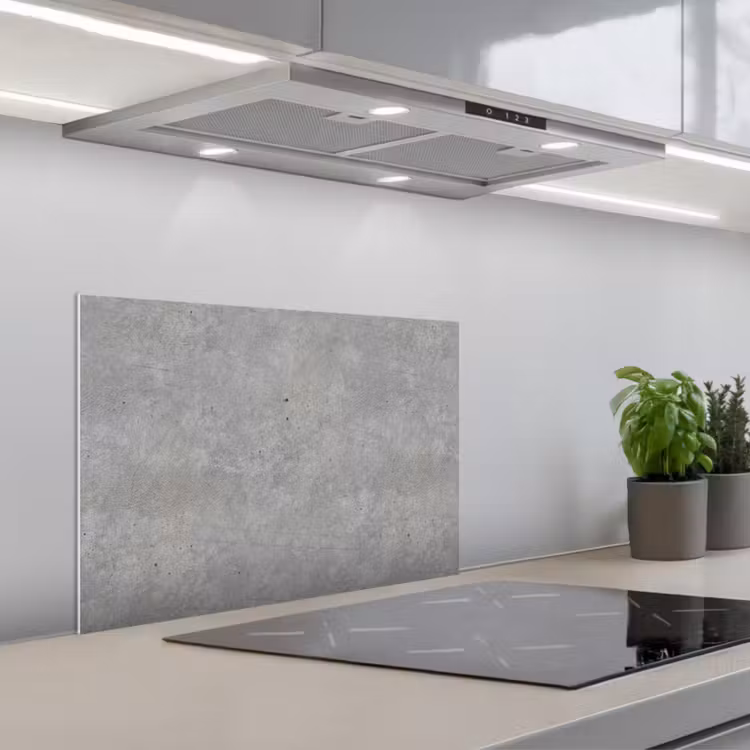 Spatscherm keuken - Beton - Patronen - Industrieel — 5