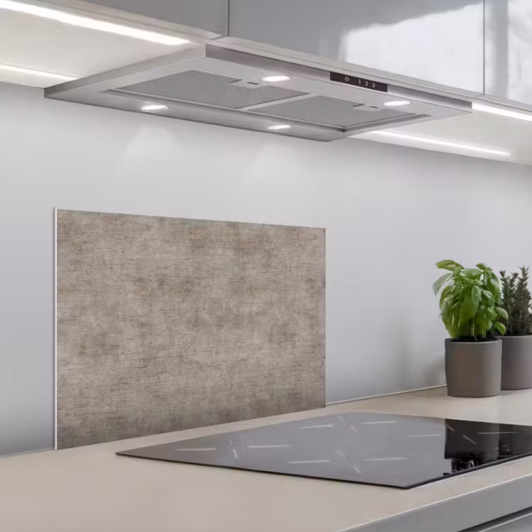 Spatscherm keuken - Retro - Beton - Patroon — 5