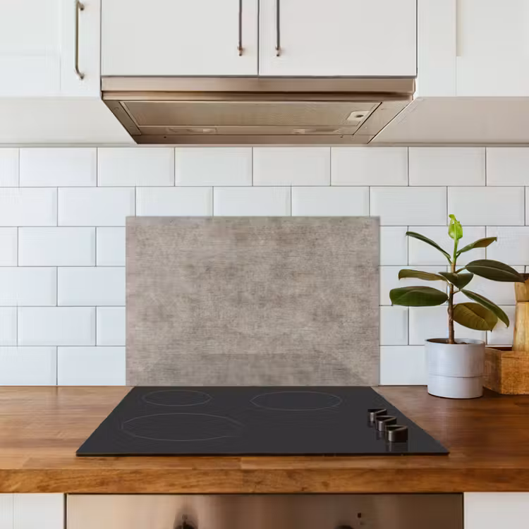 Spatscherm keuken - Retro - Beton - Patroon — 6