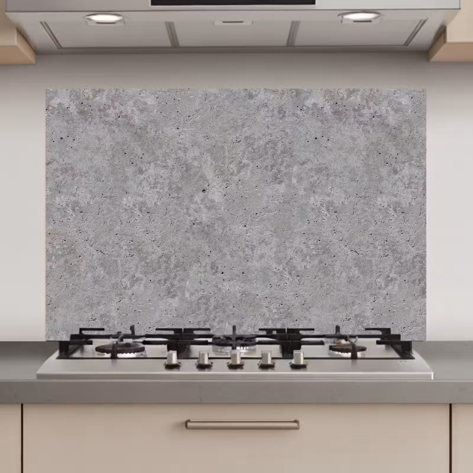 Spatscherm keuken - Patroon - Cement - Beton — 1