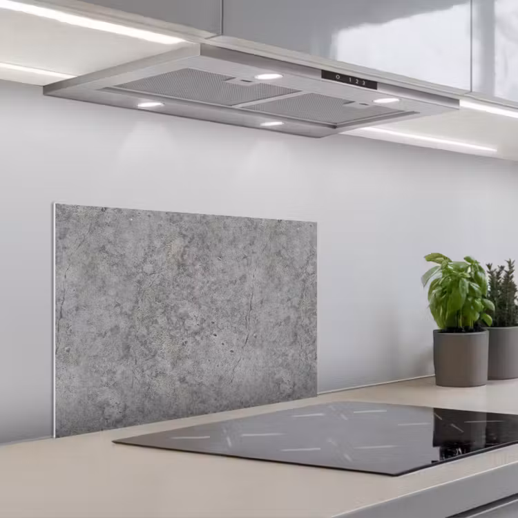 Spatscherm keuken - Beton - Antiek - Patronen — 5