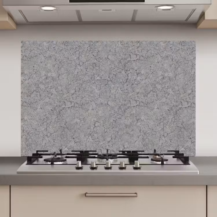 Spatscherm keuken - Beton - Muur - Patronen - Industrieel — 1