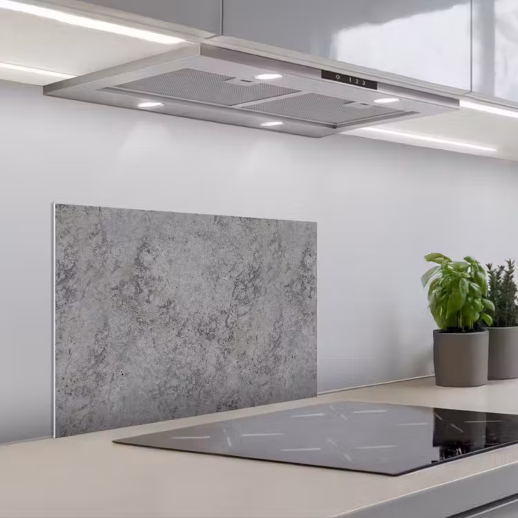 Spatscherm keuken - Industrieel - Beton - Patronen — 5