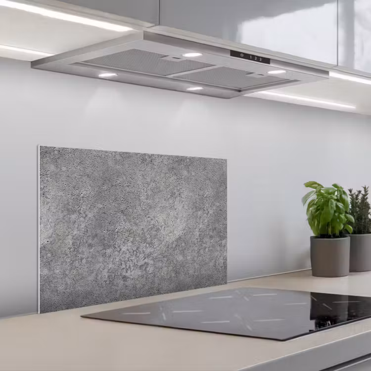 Spatscherm keuken - Patronen - Industrieel - Beton — 5