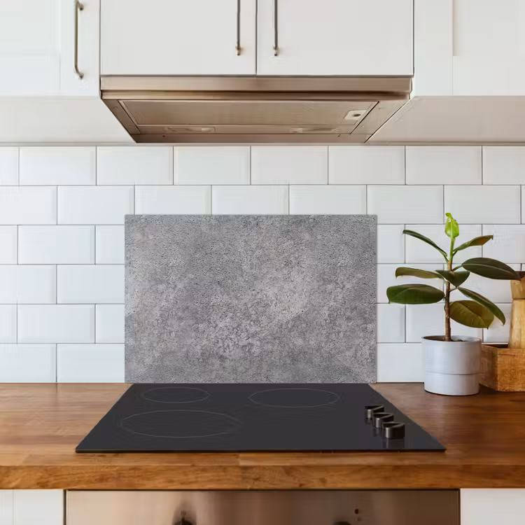 Spatscherm keuken - Patronen - Industrieel - Beton — 6
