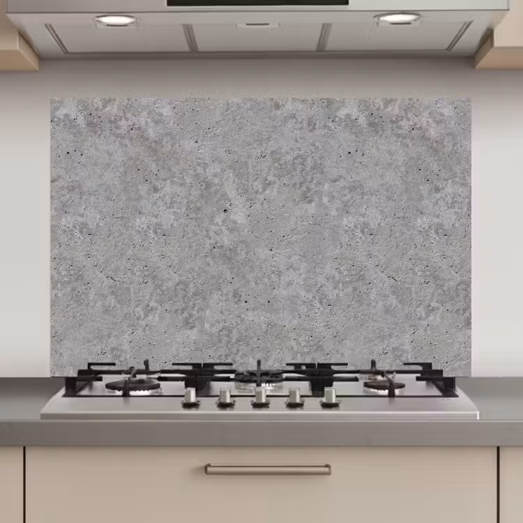 Spatscherm keuken - Patroon - Cement - Beton — 1