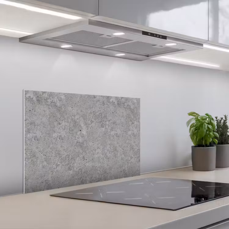 Spatscherm keuken - Patroon - Cement - Beton — 5