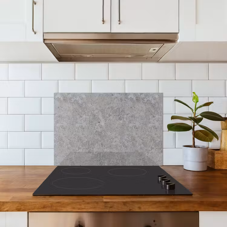 Spatscherm keuken - Patroon - Cement - Beton — 6