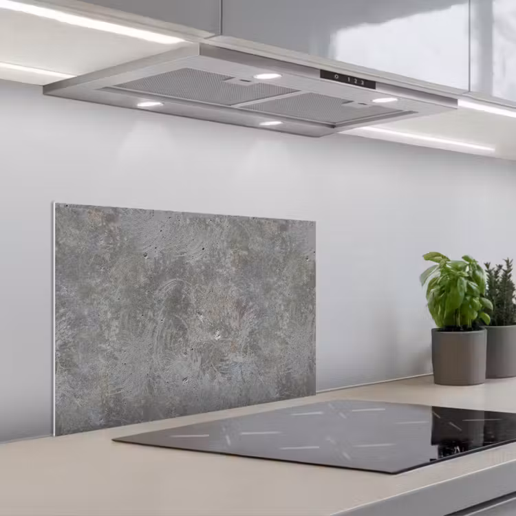 Spatscherm keuken - Stenen - Beton - Patronen — 5