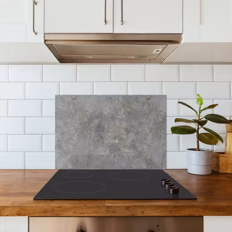 Spatscherm keuken - Stenen - Beton - Patronen — 6