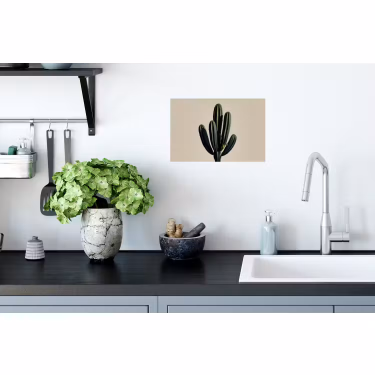 Muursticker - Cactus - Subtiel - Groen — 2