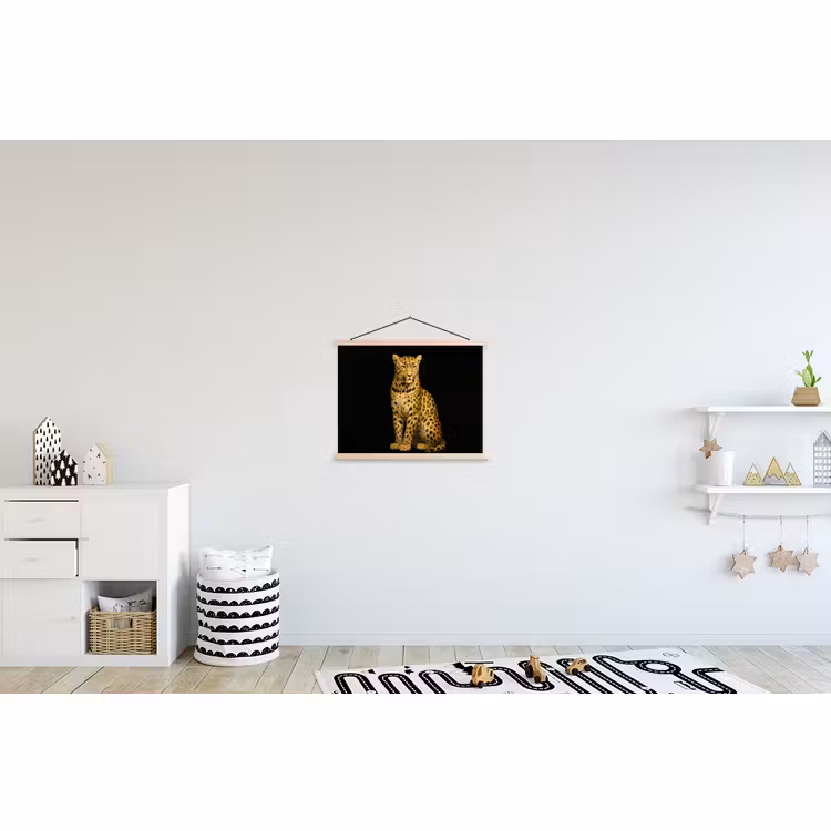 Schoolplaat - Panter - Realistisch - Bruin — 3