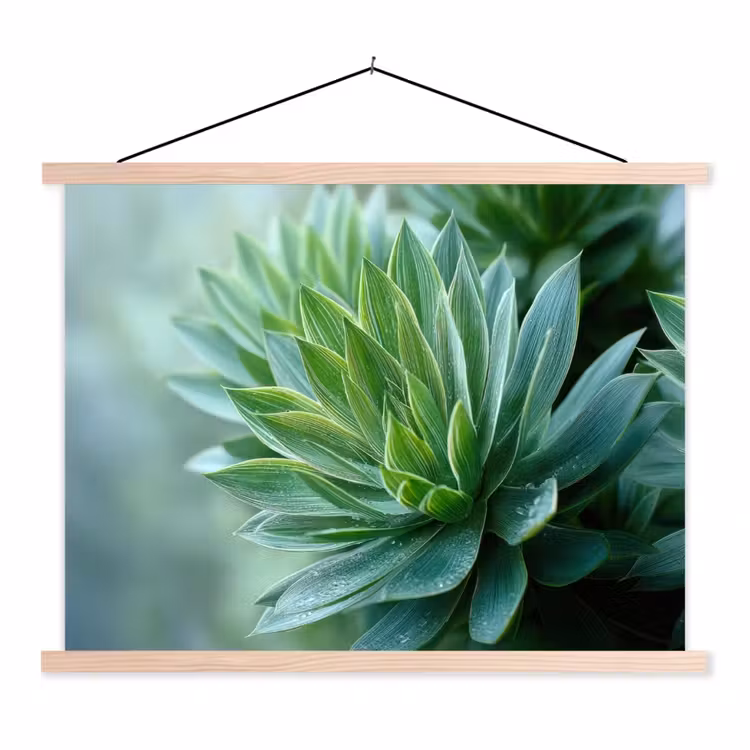 Schoolplaat - Blad - Plant - Groen - Textuur — 1