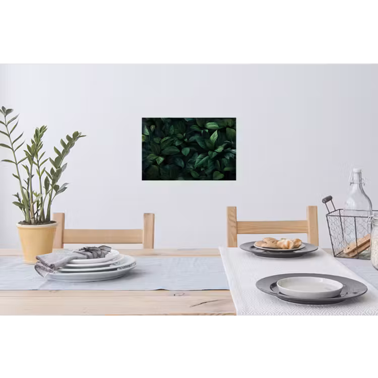 Muursticker - Bladeren - Ovaal - Groen - Nerven — 3