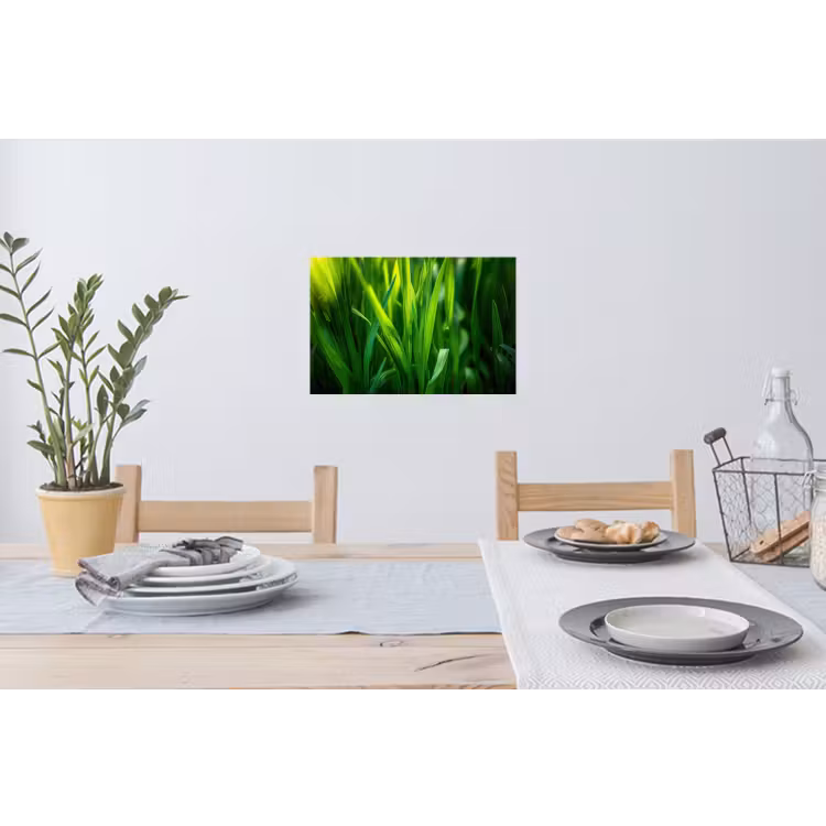 Muursticker - Grassprieten - Lichtinval - Groen — 3