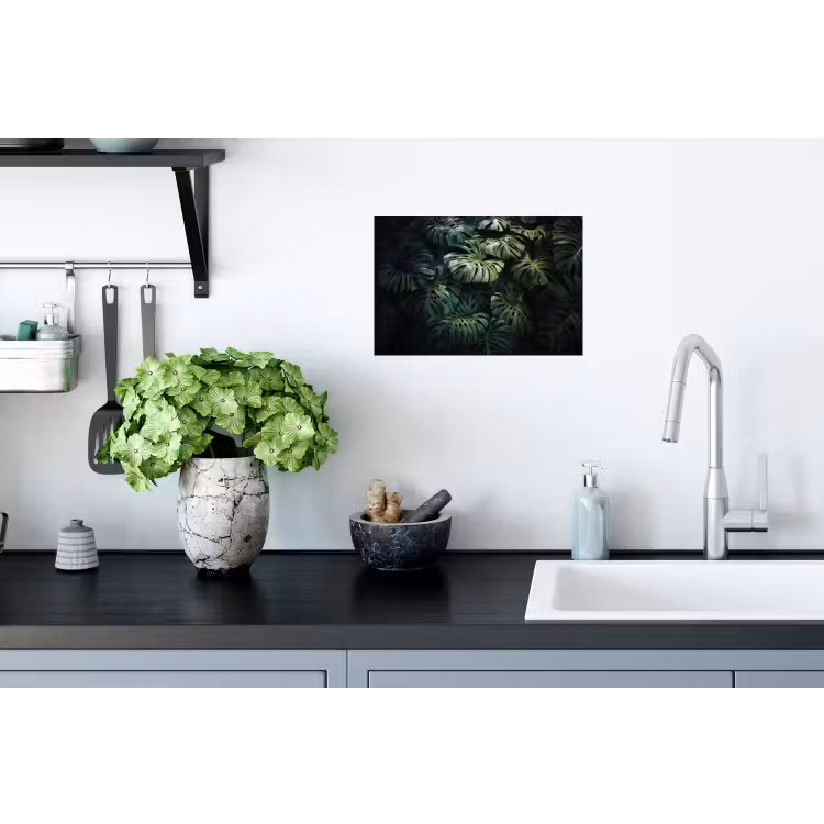 Muursticker - Plant - Monstera - Lichtinval — 2
