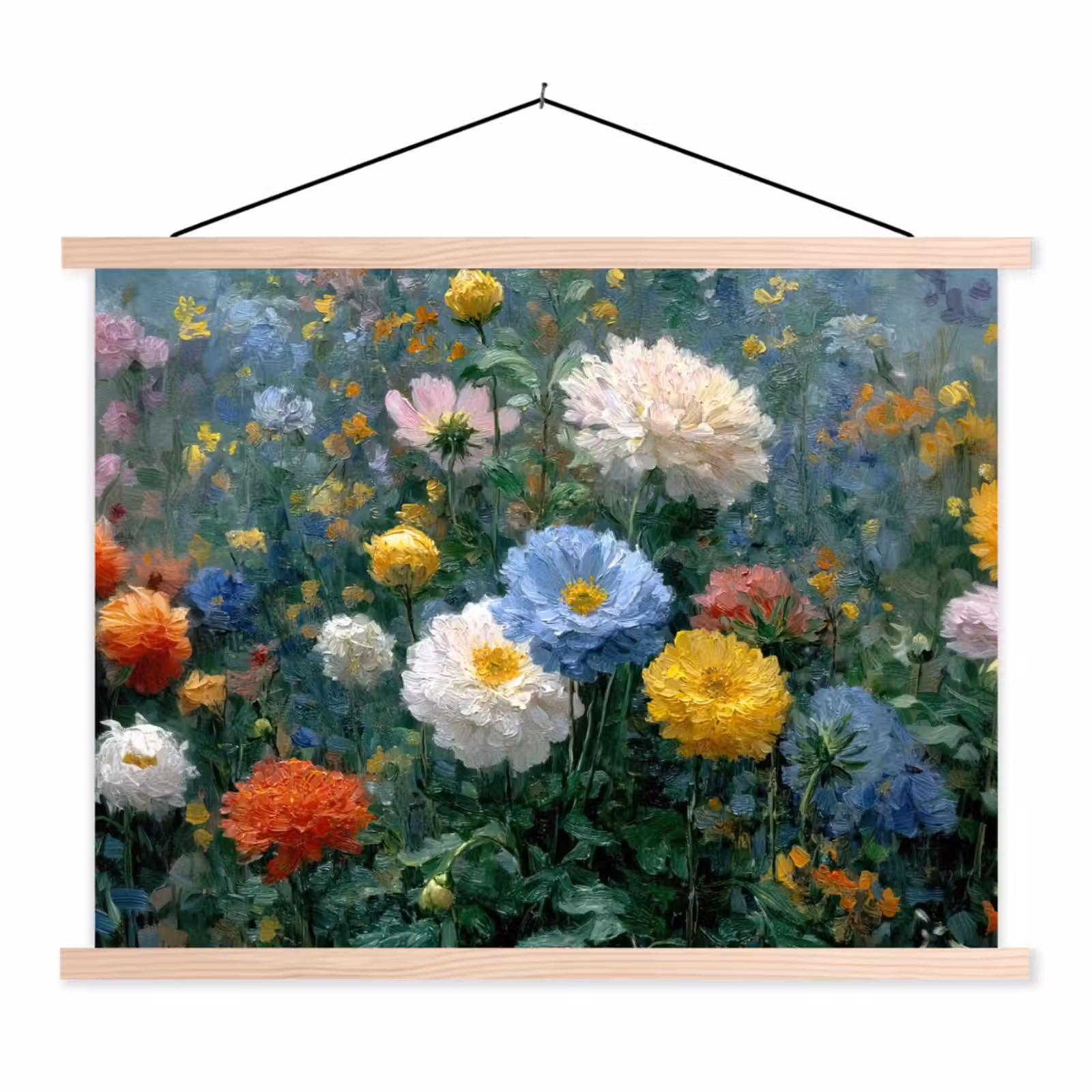 Schoolplaat - Close-up - Veld - Bloemen - Kleurrijk — 1