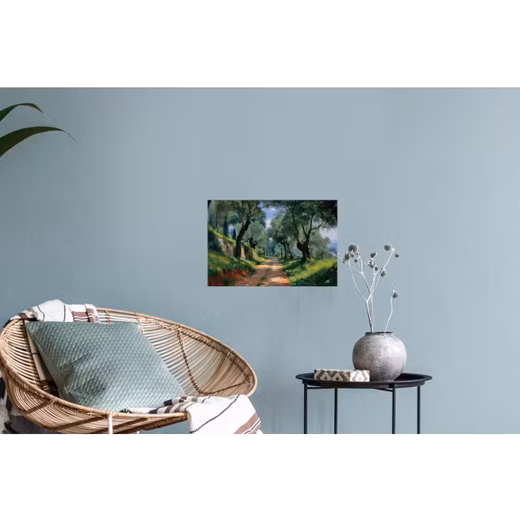 Muursticker - Pad - Bomen - Schaduw - — 4