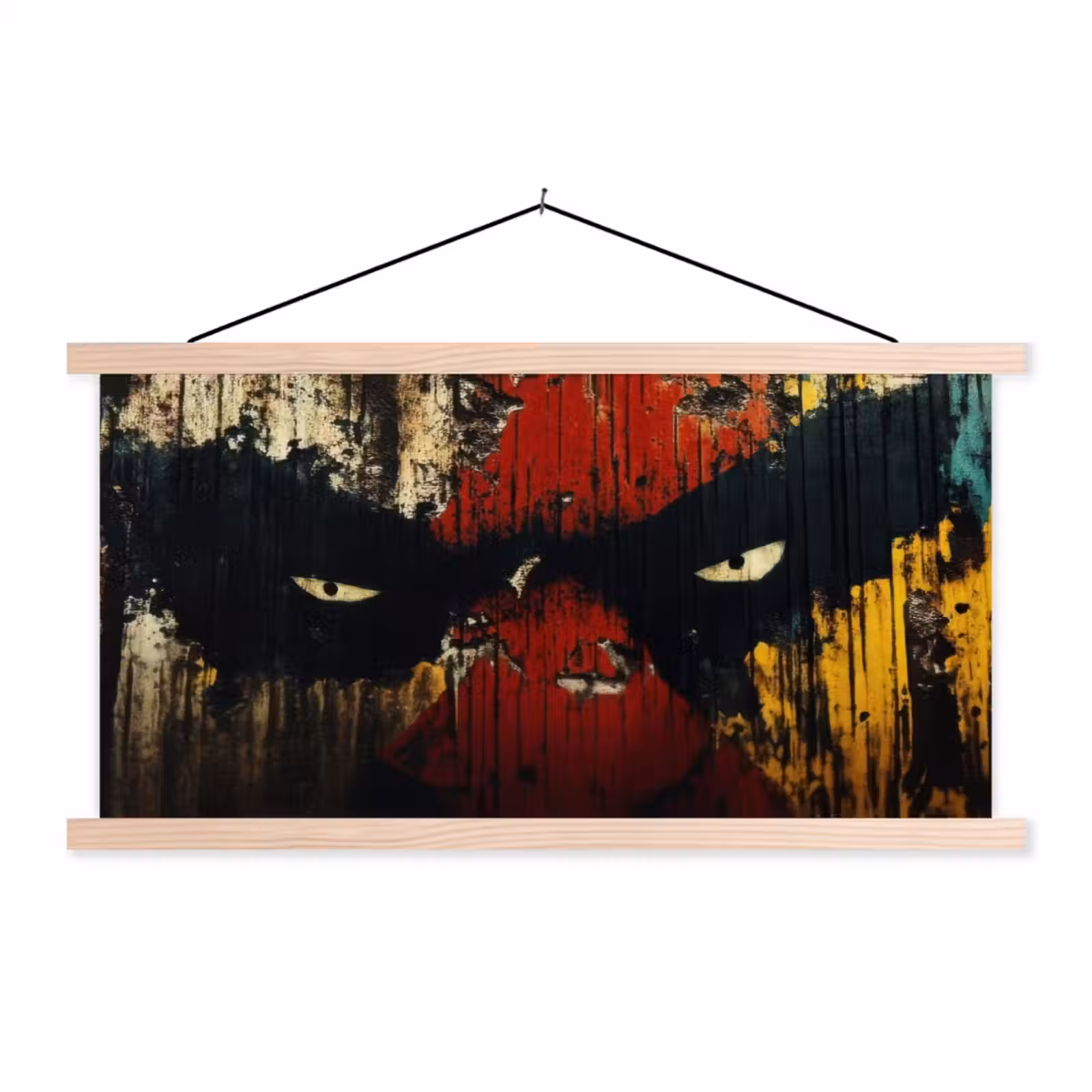 Schoolplaat - Graffiti - Ogen - Abstract — 1