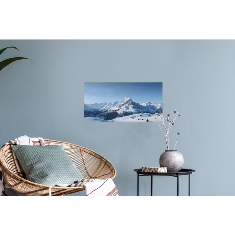 Muursticker - Bergen - Sneeuw - Winter — 4