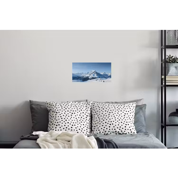Muursticker - Bergen - Sneeuw - Winter — 5