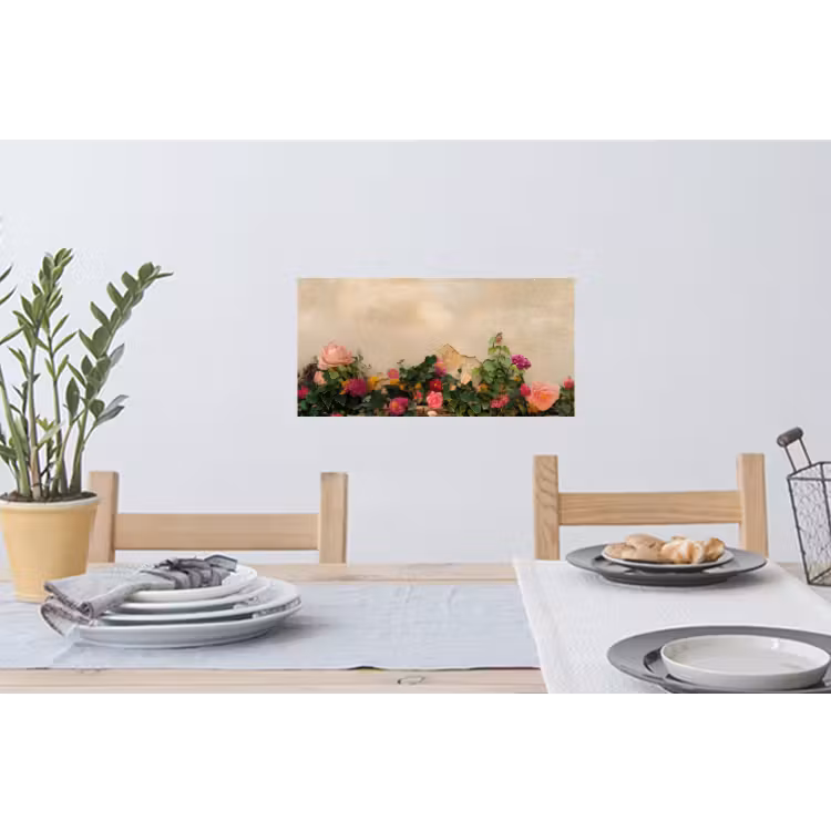 Muursticker - Rozen - Muur - Vintage — 3