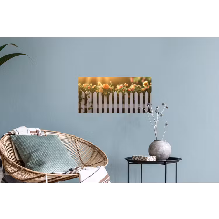 Muursticker - Rozen - Hek - Zonlicht — 4