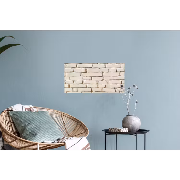 Muursticker - Bakstenen - Muur - Licht - Wit — 4