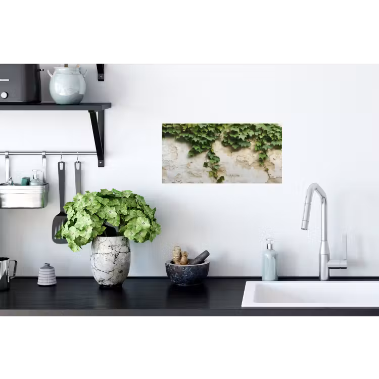 Muursticker - Klimop - Muur - Groen — 2