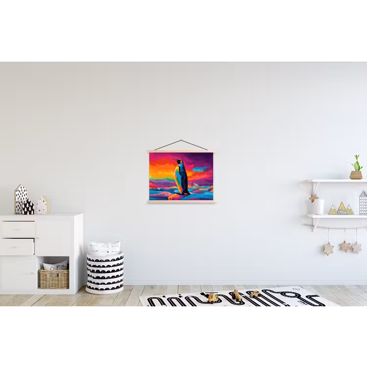 Schoolplaat - Ijsschots - Pinguïn - Abstract - Lucht — 3