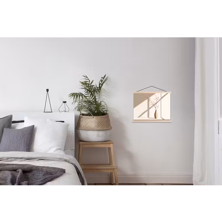 Schoolplaat - Vaas - Takken - Bessen - Minimalistisch — 2