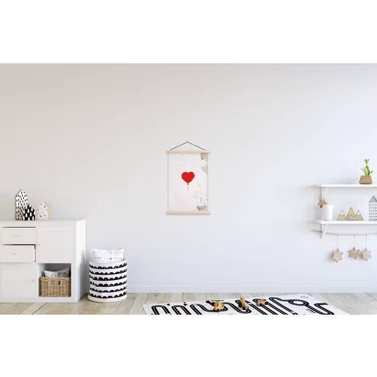 Schoolplaat - Ballon - Rood - Hart — 3