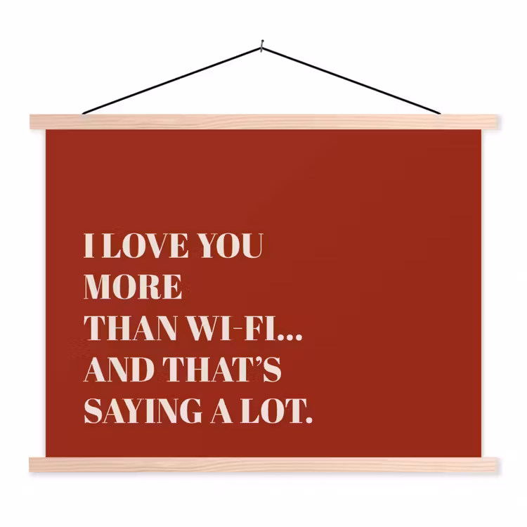 Schoolplaat - Rood - Quote - Liefde — 1