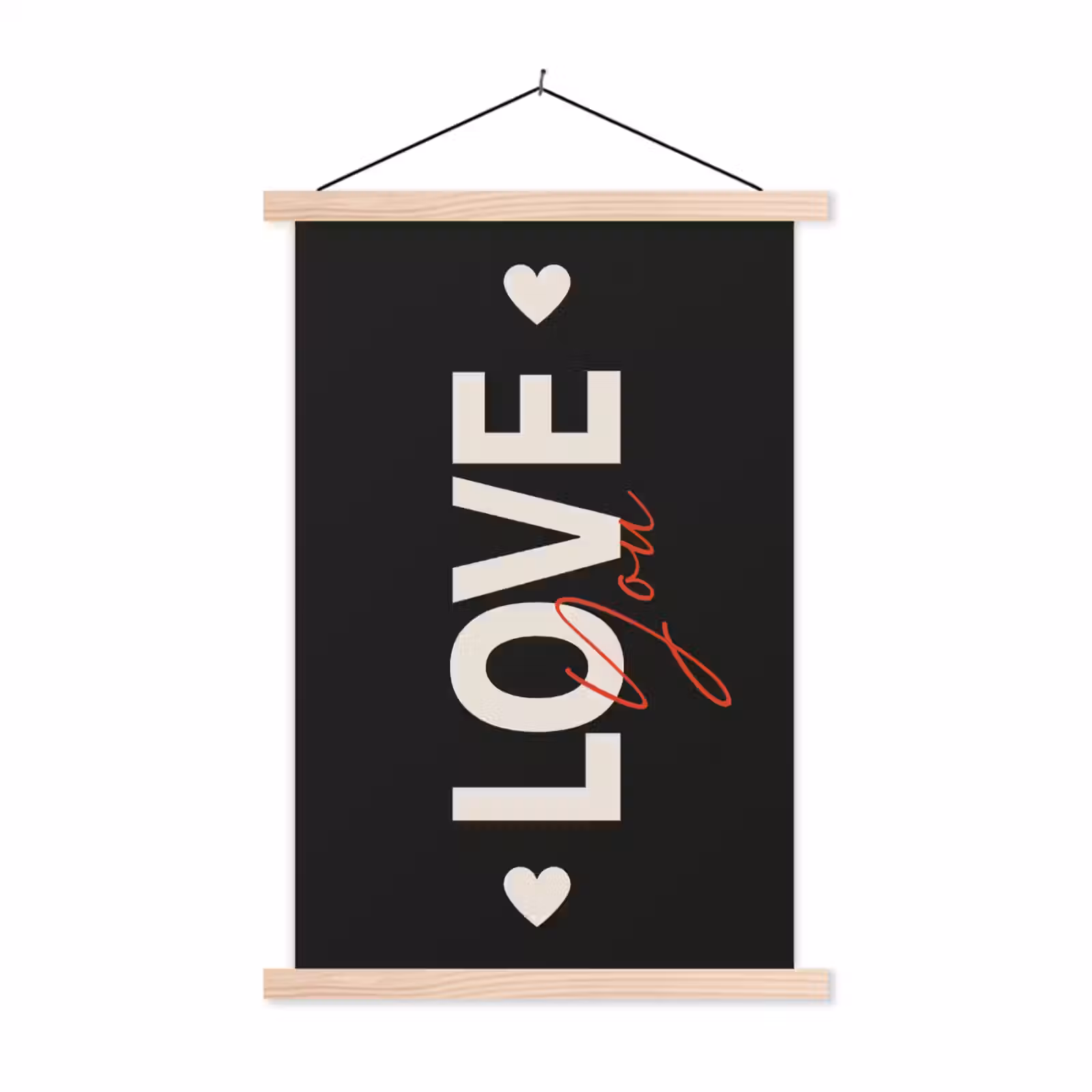 Schoolplaat - Love - Rood - Valentijn — 1