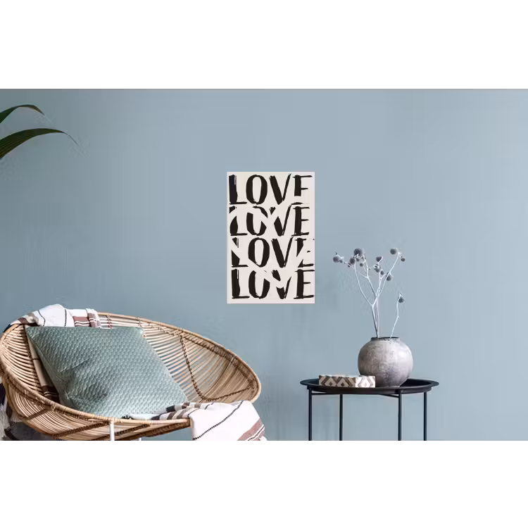 Muursticker - Love - Hart - Beige — 4