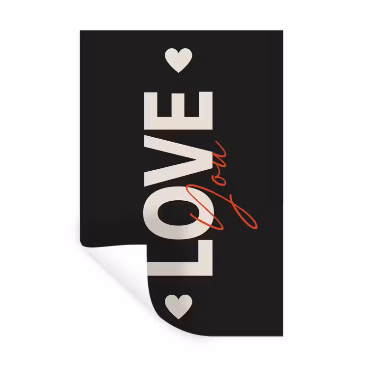 Muursticker - Love - Rood - Valentijn — 1