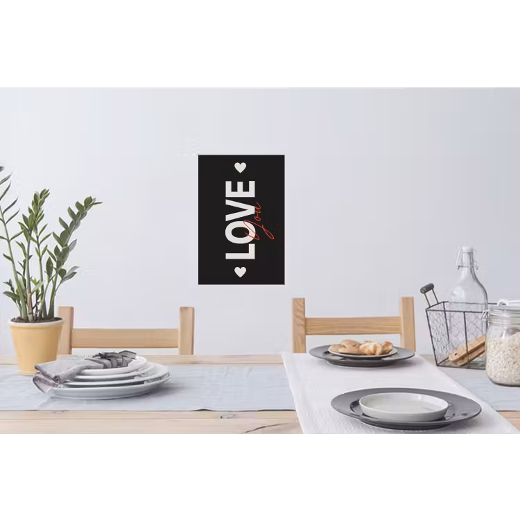 Muursticker - Love - Rood - Valentijn — 3